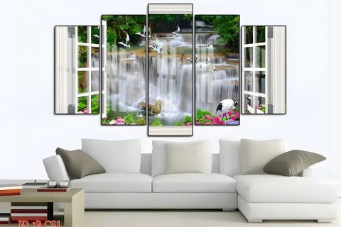 Gạch Tranh Ép Kính