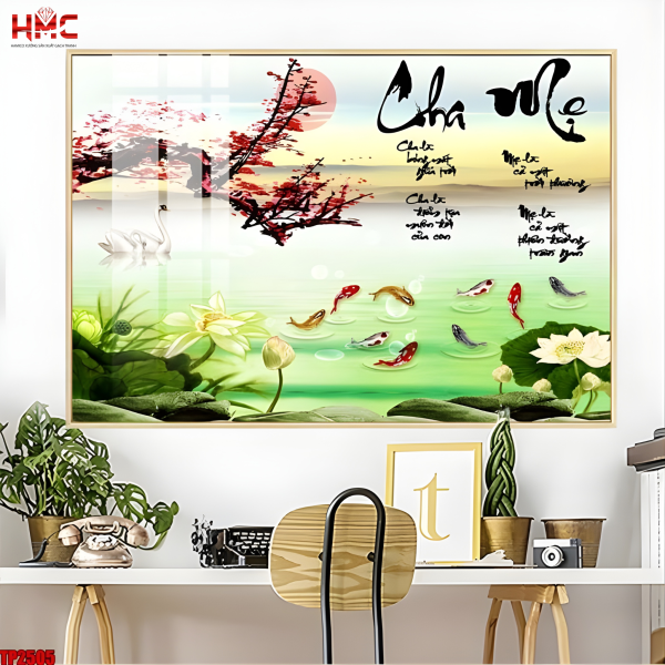 Gạch Tranh ép kính