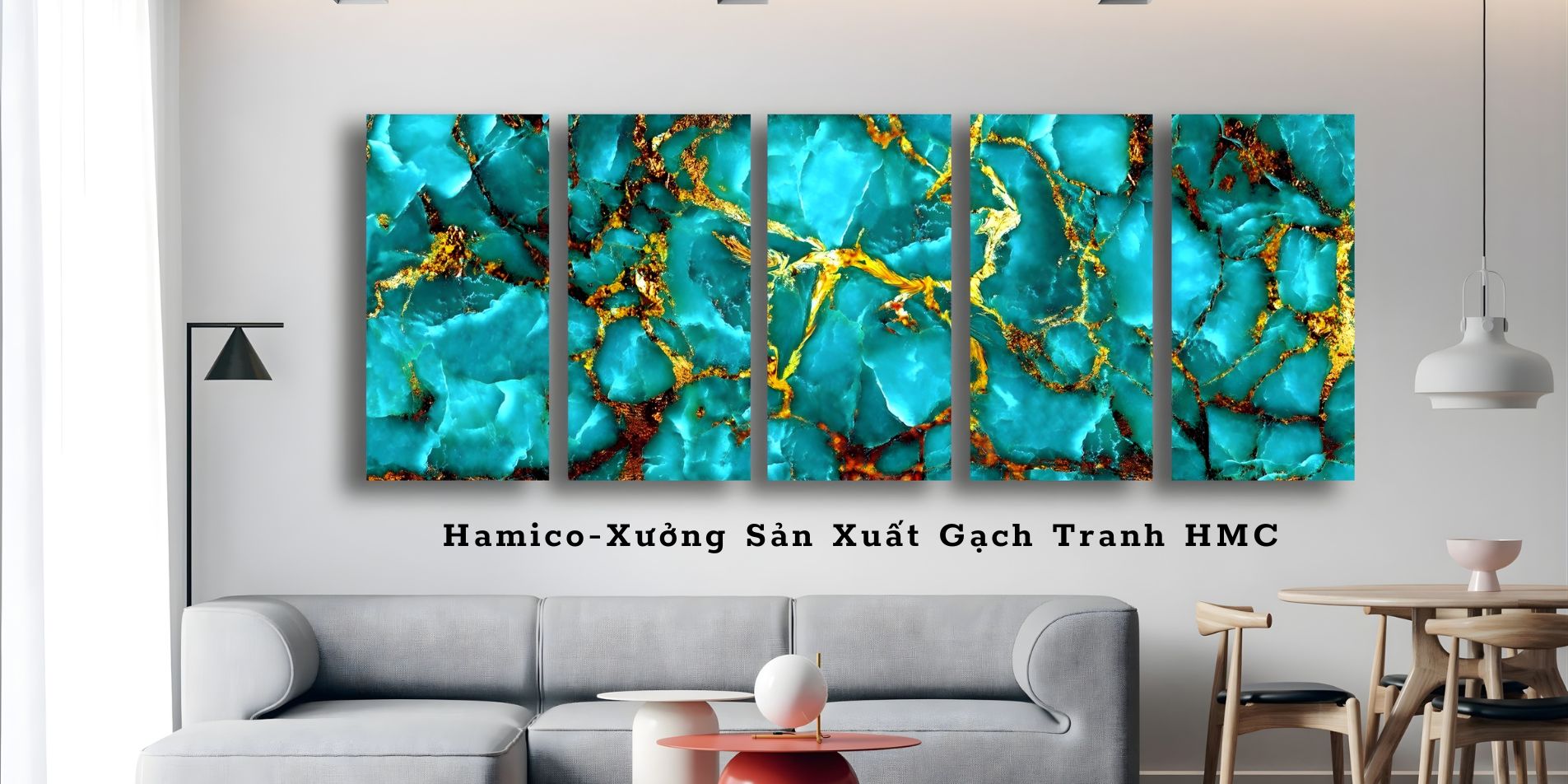 Xưởng sản xuất gạch tranh HMC