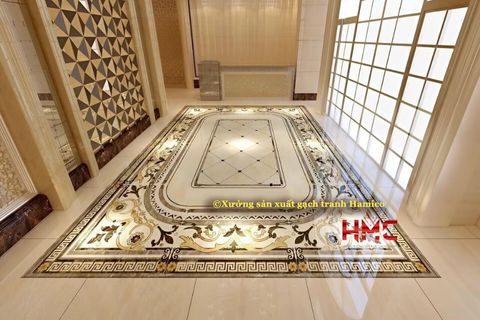 Gạch tranh sang trọng từ Hamico