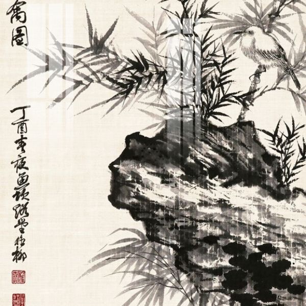 Gạch Tranh Ép Kính Trúc Thạch An Nhiên