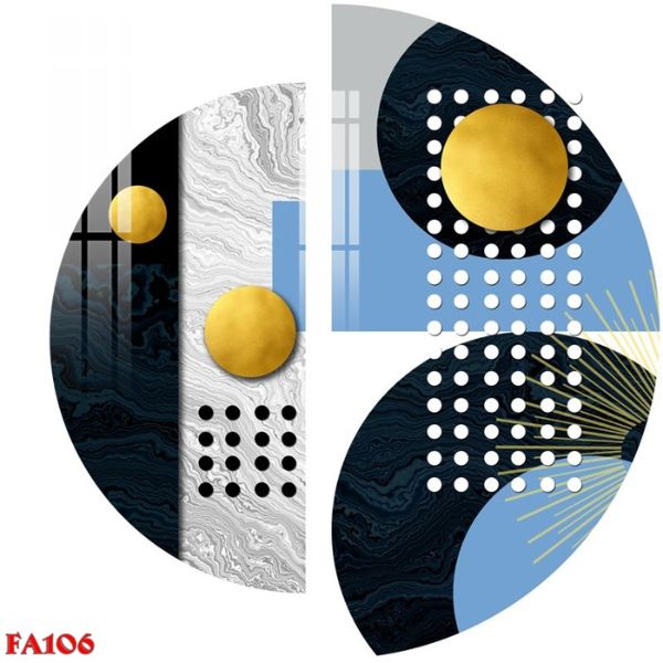 Gạch tranh ép kính hiện đại