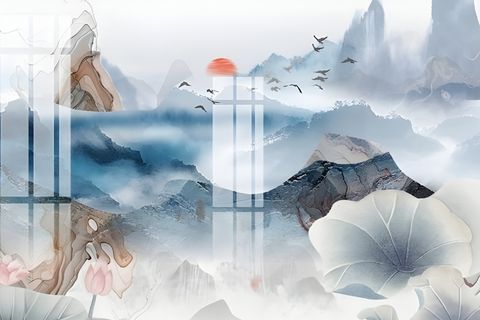 Bề mặt bóng loáng như gương là đặc điểm nhận diện của tranh kính nguyên tấm