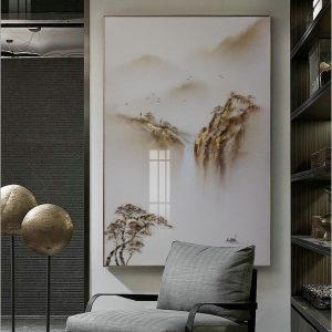 Vẻ đẹp liền mạch không tì vết của tranh kính nguyên tấm