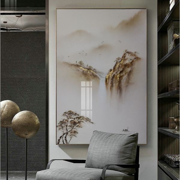 Vẻ đẹp liền mạch không tì vết của tranh kính nguyên tấm