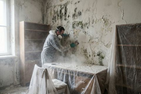 Xử Lý Tường Ẩm Mốc: Nên Sơn Hay Ốp Gạch 3D Tốt Nhất